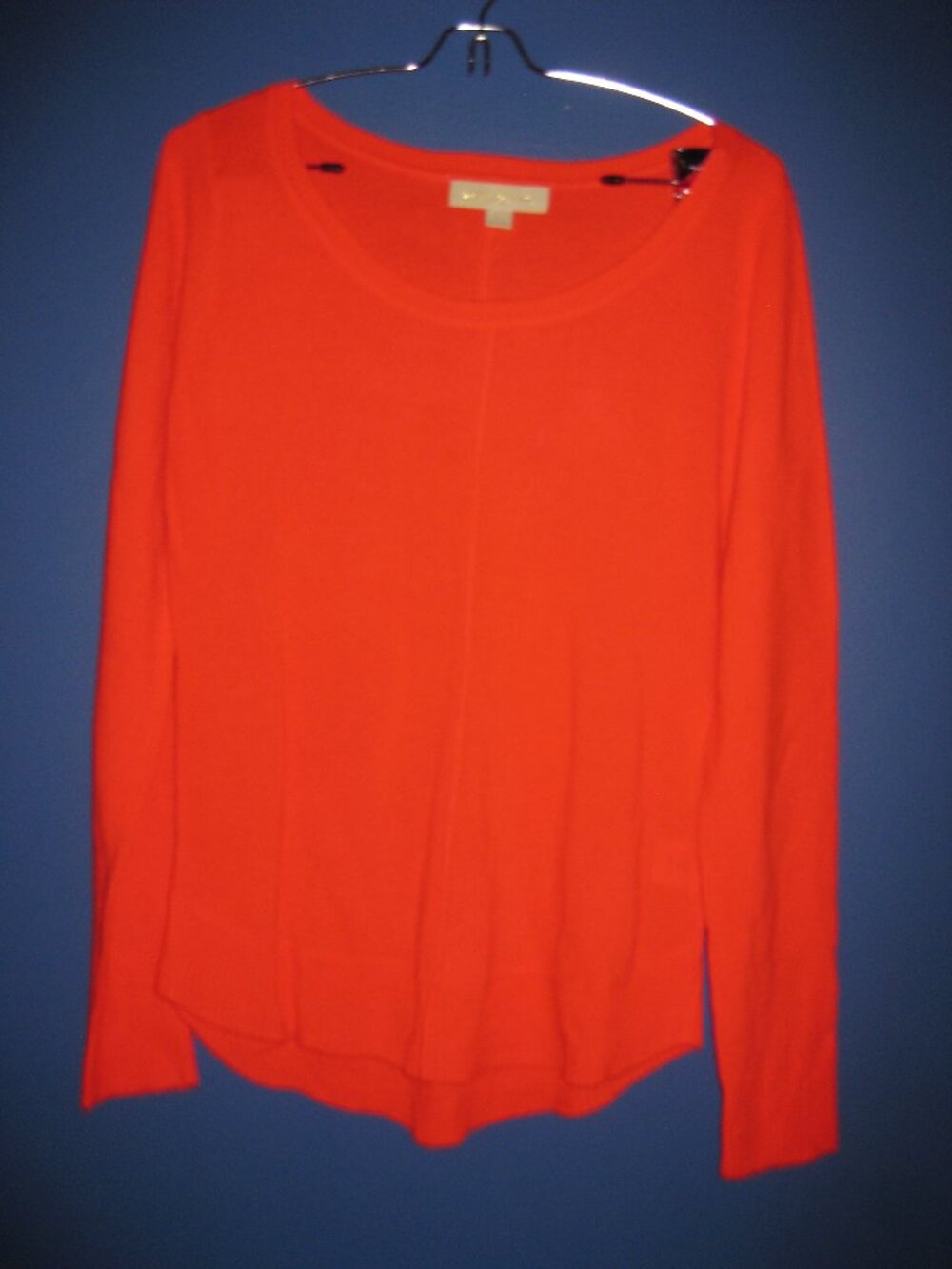 Nicki Minaj Sweater Size L Pink Long Sleeve Scoop Neck Excellent Condition